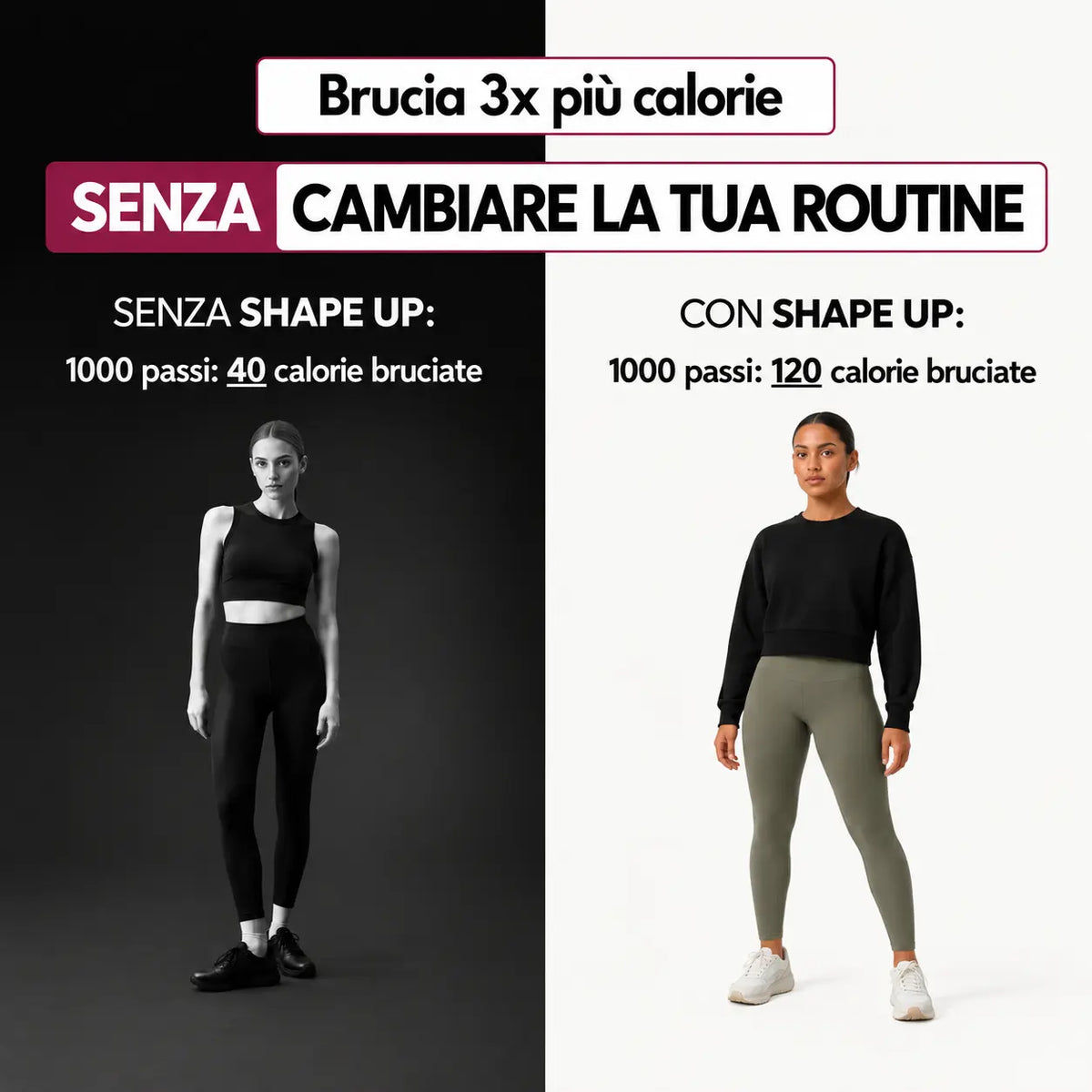 Leggings 3D anticellulite