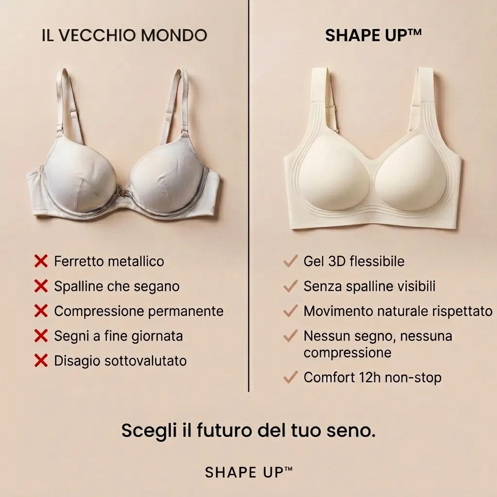 Il Reggiseno Gel Lift 3D Shape Up™